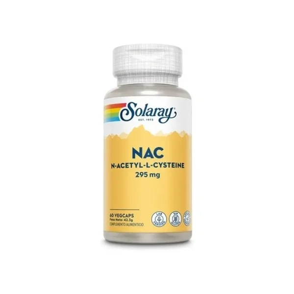 Dietetica Altea-Solaray NAC 295 mg 60 cápsulas vegetales