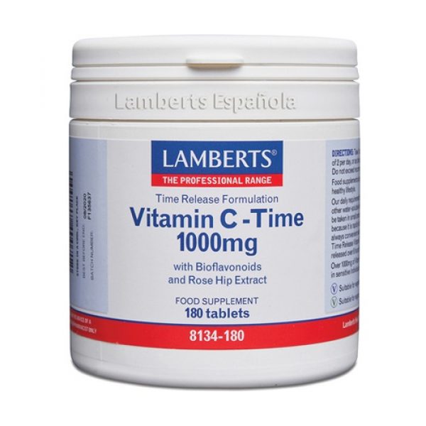Vitamina C 1000 mg + Bioflavonoides Time Release