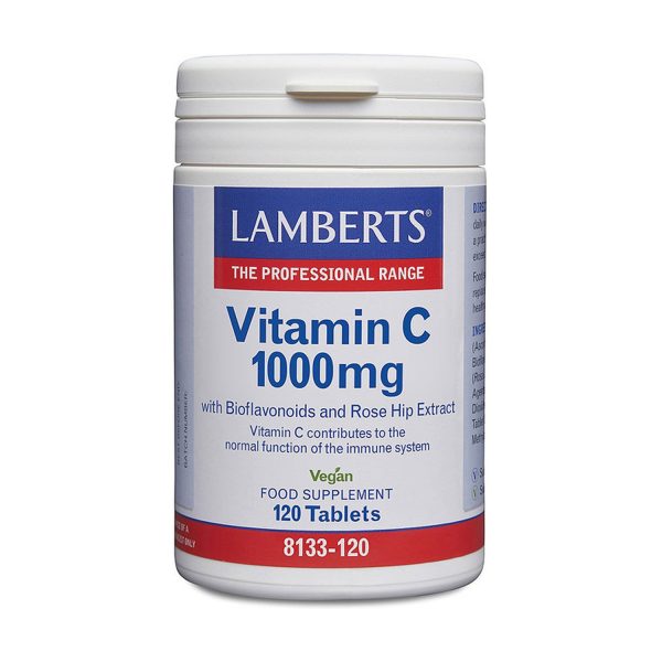 Vitamina C 1000 mg + Bioflavonoides y Escaramujo