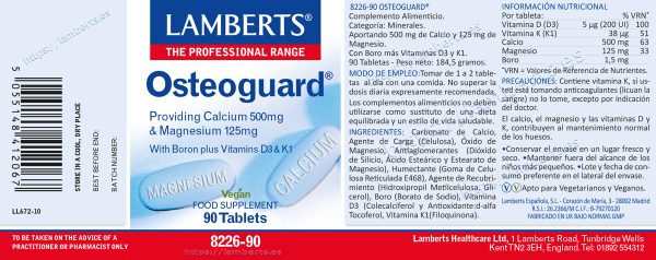 Osteoguard 90 tabletas - Imagen 2