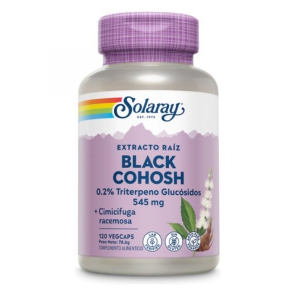 Black Cohosh - Cimicifuga 545mg 120 cápsulas