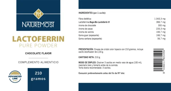 Lactoferrina en polvo 210 g - Imagen 2